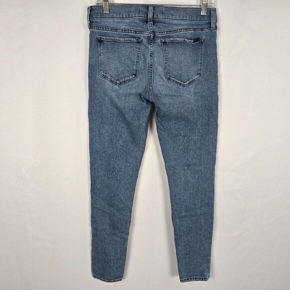 Joe's Jeans Women's 27 Blue Medium Wash The Icon Mid Rise Skinny Ankle - Picture 7 of 16
